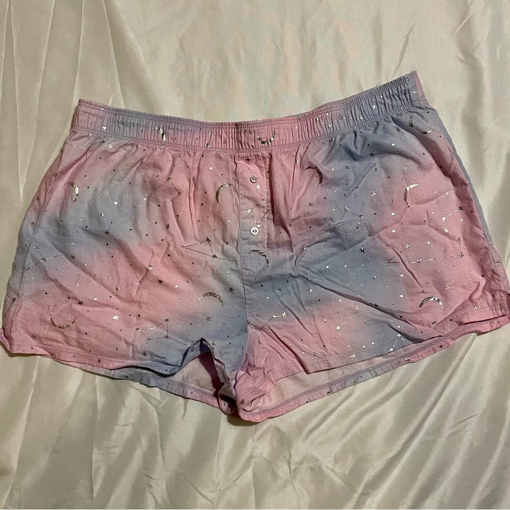 PINK Boxy Pajama Shorts - Picture 4 of 5